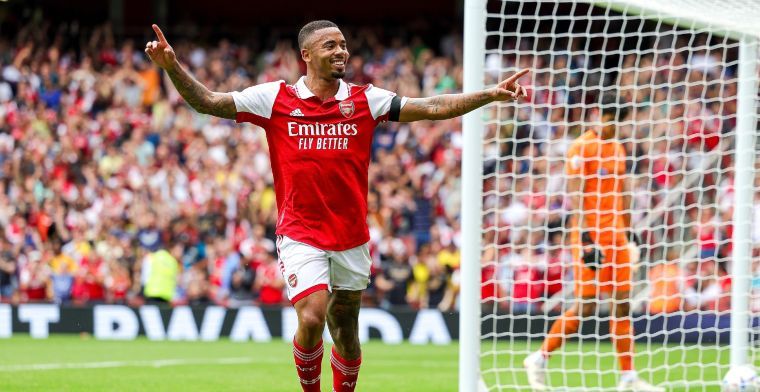 Goed nieuws voor Arsenal in titelstrijd: Jesus keert sneller terug dan verwacht