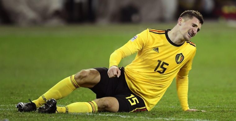 'Blessure blijft zorgen baren, Meunier nog steeds niet inzetbaar voor Dortmund'