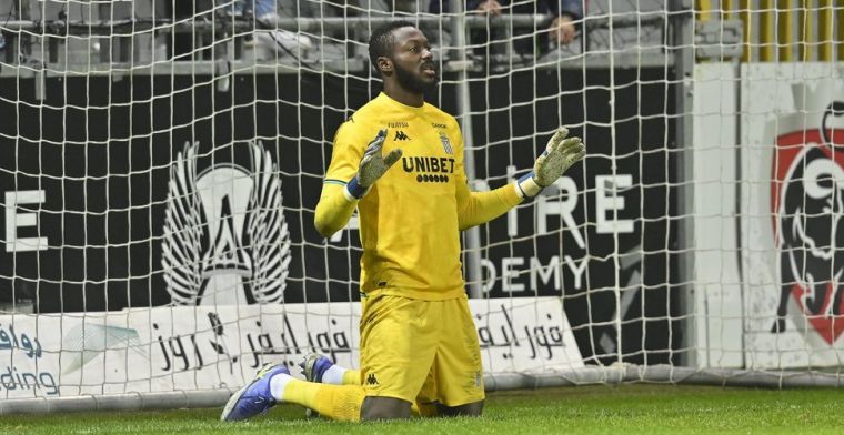 ‘Lorient toont interesse in Koffi (Charleroi) na blessure bij eerste doelman’