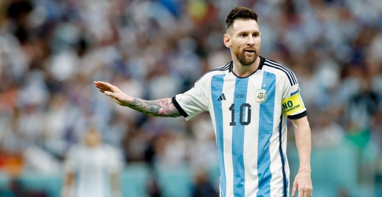Messi baalt van Oranje-incident op het WK: 'Niet blij met wat ik deed'