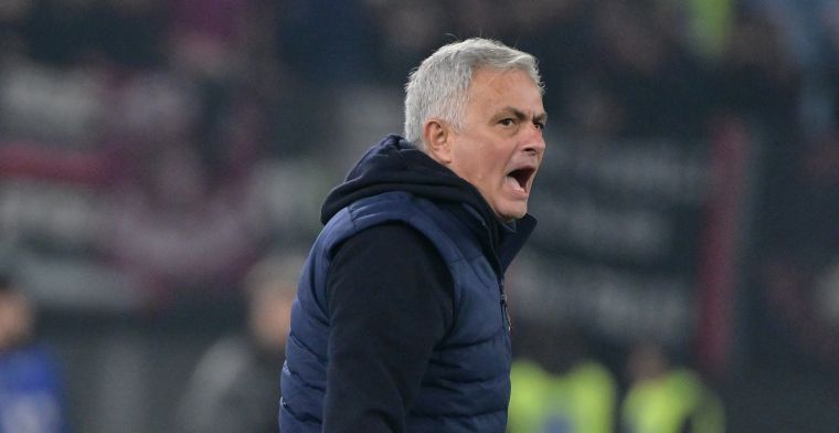 Geen spaan heel gelaten van Roma-trainer Mourinho: ''Ik moet er bijna van kotsen''