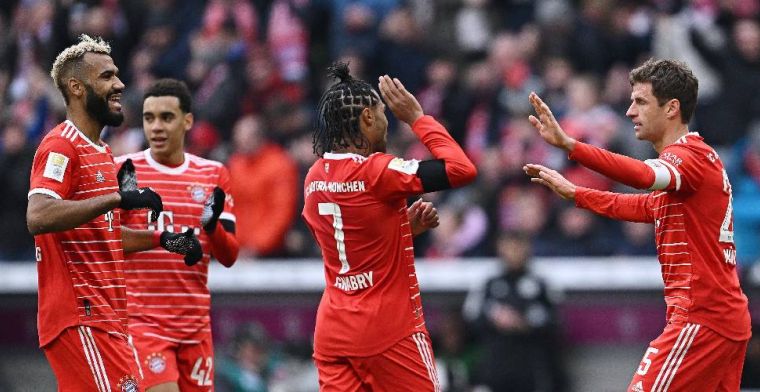 Bayern München wint ruim van Bochum en is klaar voor PSG