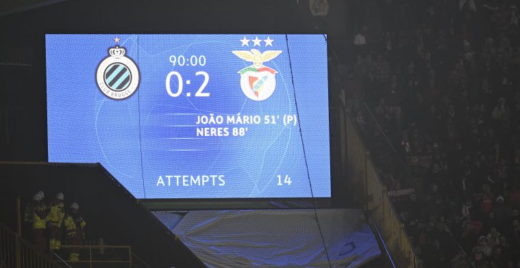 ‘Benfica wordt net voor clash met Club-Brugge beschuldigd van vieze papieren’ 