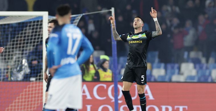 Napoli weet weer wat verliezen is, Lazio wint bij de leider