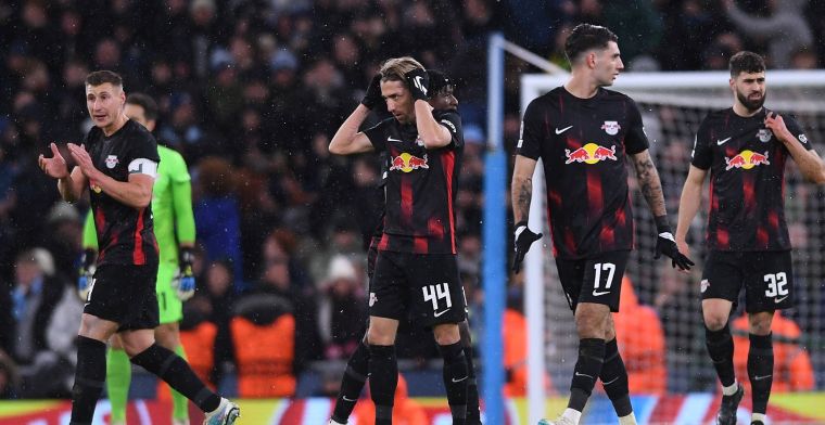 'Dubieuze penalty extra zuur voor Leipzig na zevenklapper tegen Manchester City'