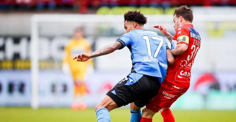 Zwak Club Brugge dreigt uit top vier te tuimelen na verlies tegen KV Kortrijk