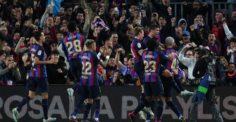 Barça viert feest: Catalanen winnen Clásico, Kessié vloert Courtois in slot