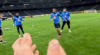 Voor even Ibrahimović.. spits laat je meevoetballen op de training van Zweden 