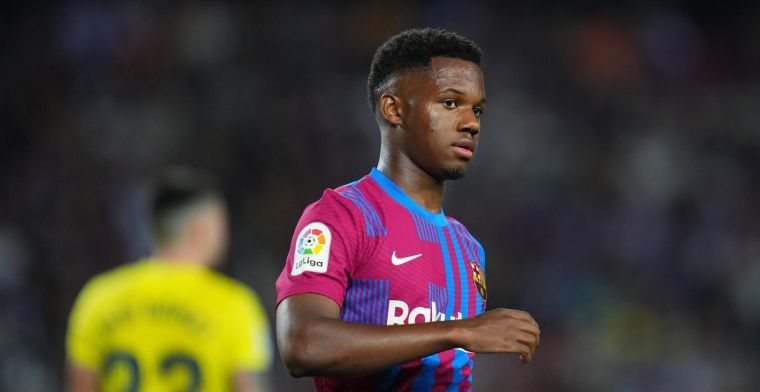 Fati zijn vader is boos op Barça: 'Hij moet weg, als vader ben ik zo boos'