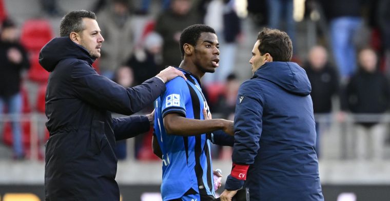 Onyedika (Club Brugge) even coach na verhitte topper tegen Antwerp           