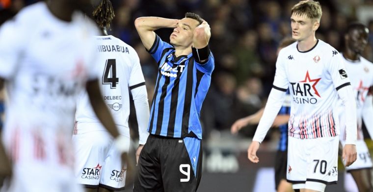 Geen strafschop voor Club Brugge na trekfout op Jutgla: 'Dramatische scheids'