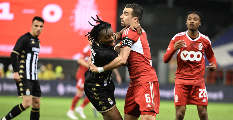 Standard Luik wint na intense wedstrijd tegen Sporting Charleroi