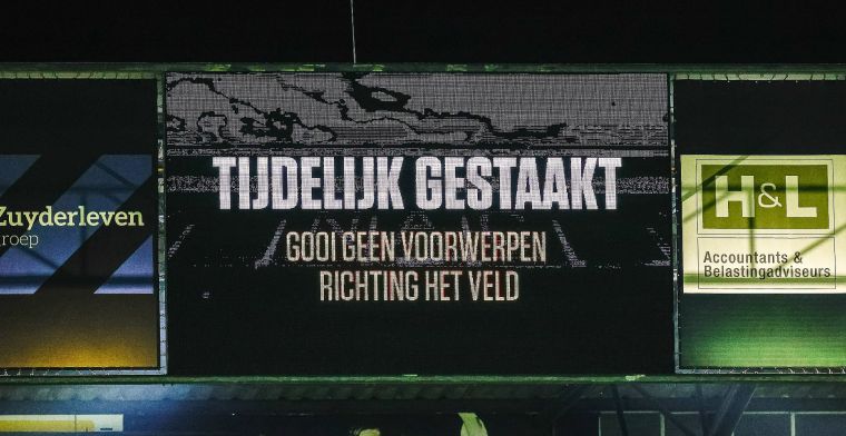 Nieuwe regels in Nederland onmiddellijk in werking: wedstrijd gestaakt 