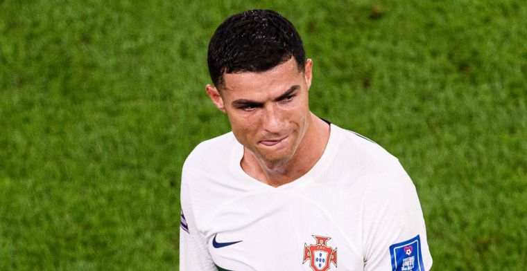 C. Ronaldo krijgt trap na: 'Ik vond het heerlijk om hem te zien huilen'