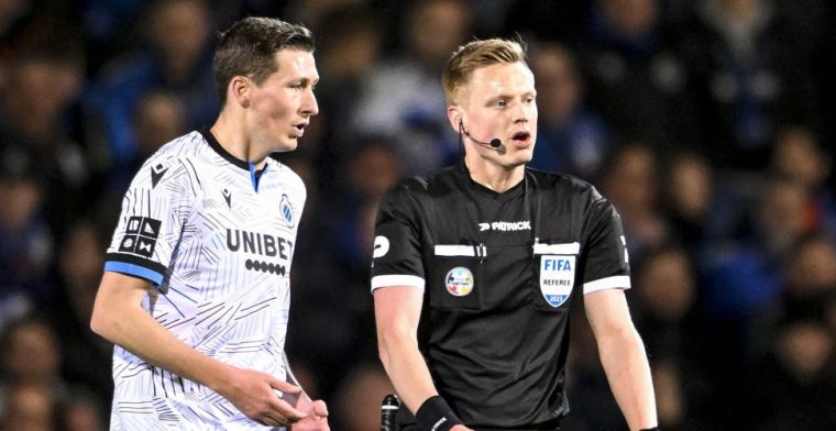 Refereeing Department geeft Club Brugge ongelijk, maar bespreekt enkele fases niet
