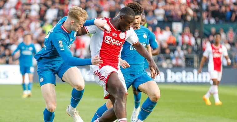 PSV wint bekerfinale van Ajax, heldenrollen voor Hazard en Fabio Silva