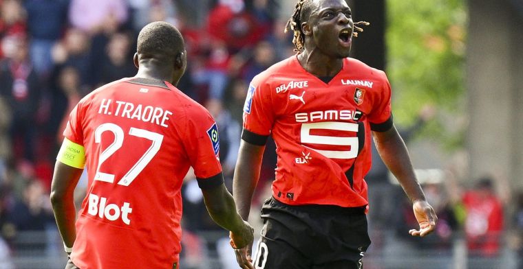 Rode Duivel Doku sterk in vorm bij Stade Rennes, twee doelpunten tot gevolg 