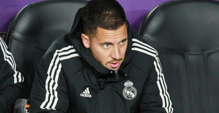 Opnieuw geen rol in bekerfinale, 'maar Hazard denkt niet aan vertrek uit Madrid'