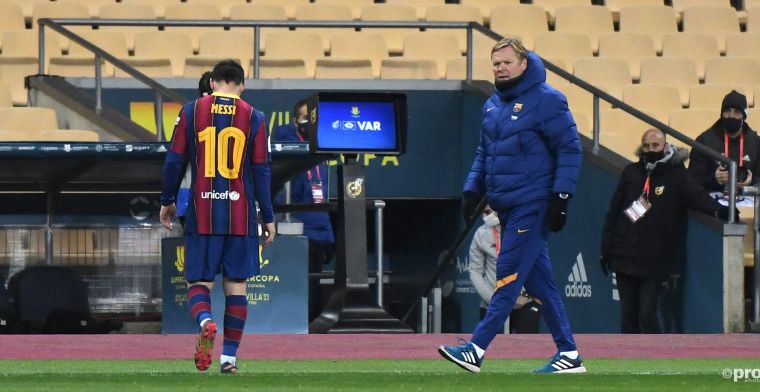 Koeman kritisch op Laporta over terugkeer Messi: 'Die wil zijn imago redden'