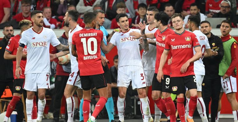 Bayer Leverkusen-spelers over Roma: Op walgelijke manier hun doel bereikt