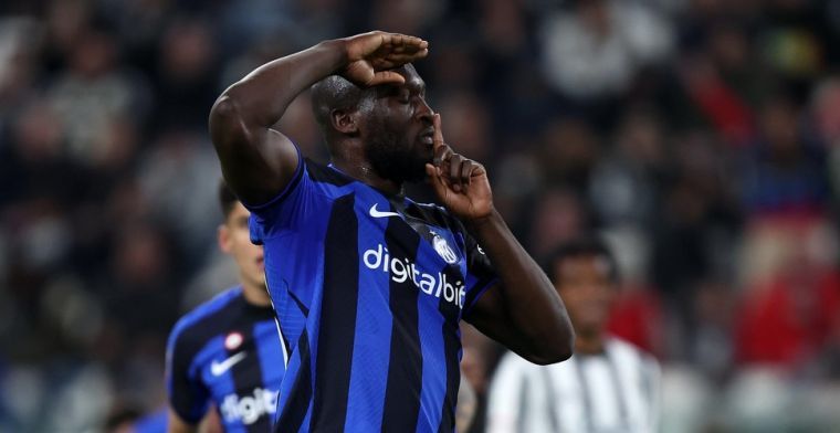 Lukaku maakt laat gelijk voor Inter, maar kampioen Napoli gaat er toch nog over