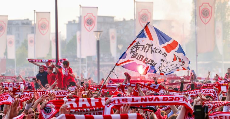 Royal Antwerp FC wordt hoe dan ook gehuldigd aankomende maandagavond 