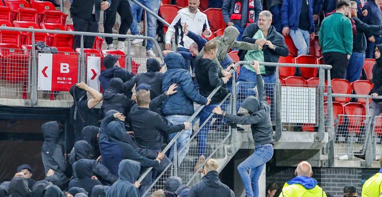 AZ-fans horen flinke straffen na 'buitensporig' geweld na duel met West Ham United