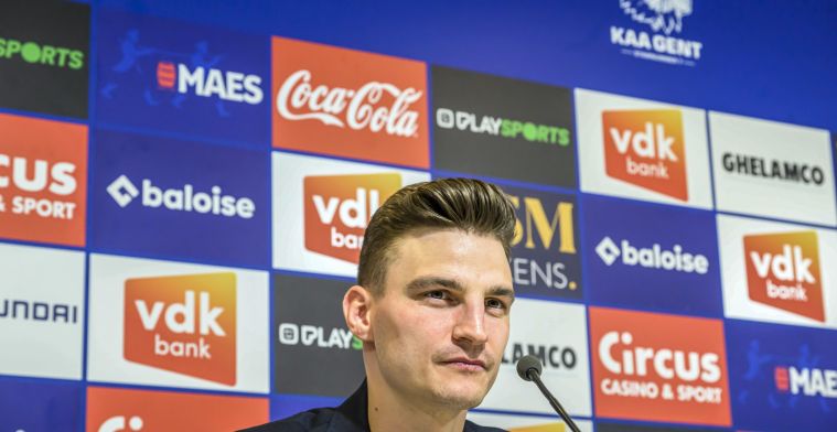 Gerkens over transfer: Een van de redenen waarom ik KAA Gent koos