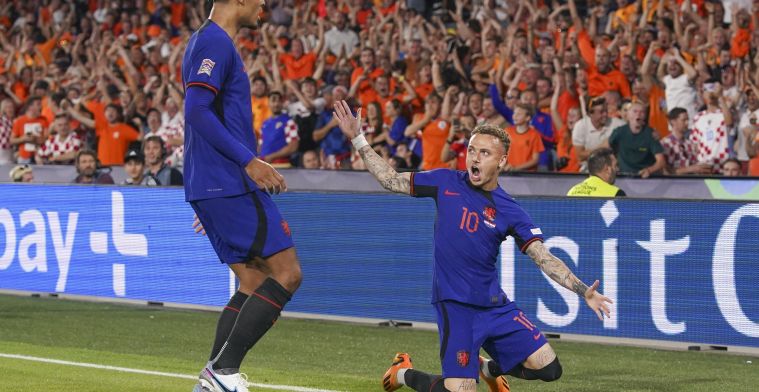 Nederland verliest na verlengingen ondanks reddende goal Lang in slotfase
