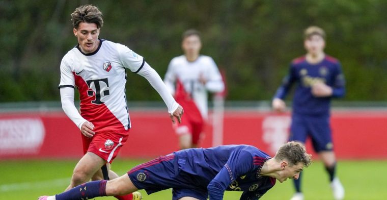 OFFICIEEL: Descotte (19) wordt extra seizoen verhuurd aan FC Utrecht