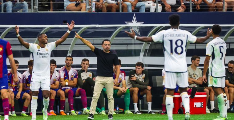 Xavi hoopvol over Dembélé en dringt aan op transfers: 'Barça komt wat tekort'