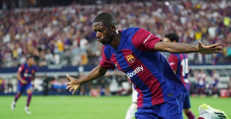 'Grote transfer op komst: Dembélé (Barça) wordt eind deze week PSG-speler'