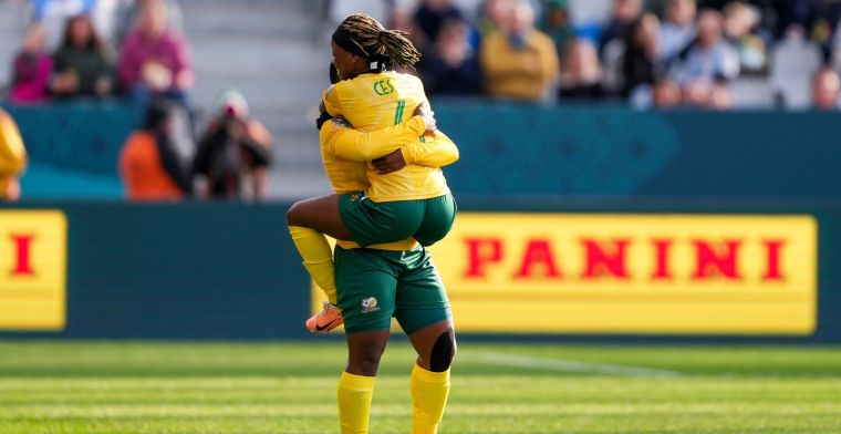 Thriller en spektakel op WK vrouwenvoetbal tussen Zuid-Afrika en Italië