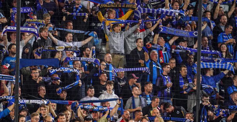 Club Brugge mag zondag titel vieren met 500 supporters in tribune