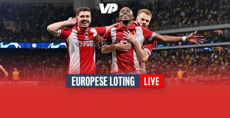 LIVE: Indeling Champions League-groepsfase van Royal Antwerp FC 