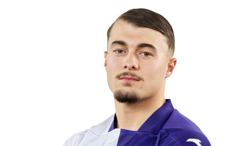 NEERPEDE, BELGIUM - AUGUST 04 : Ethan Butera during the photoshoot of Rsc  Anderlecht Futures on