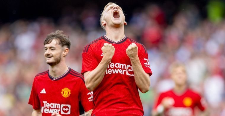 The Ahtletic: Manchester United wijst eerste bod op Van de Beek af