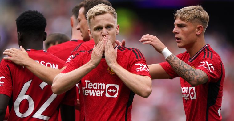 'Antwerp heeft belangstelling voor Man United-middenvelder Van de Beek'