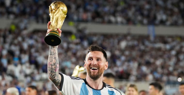 Messi haalt schouders op na woorden Van Gaal: 'Hij kwam nooit dichtbij WK-titel'