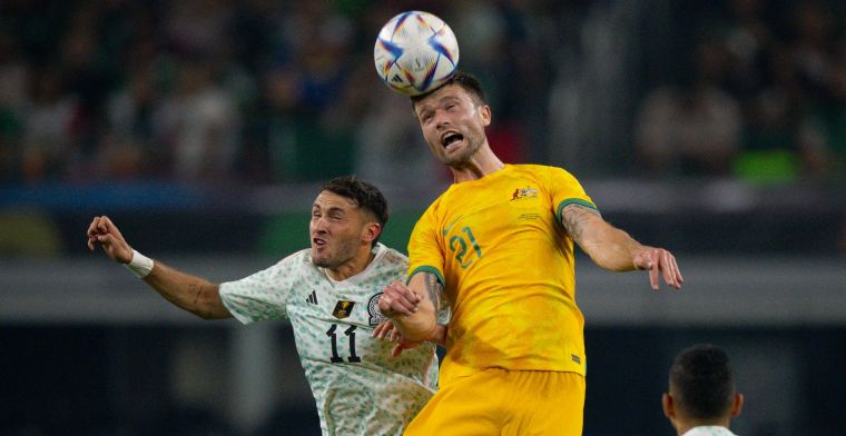 Mexico knokt zich ondanks gemiste strafschop Gimenez terug tegen Australië