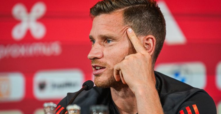 Vertonghen over positie binnen Rode Duivels: “Ook dat vind ik weinig respectvol”