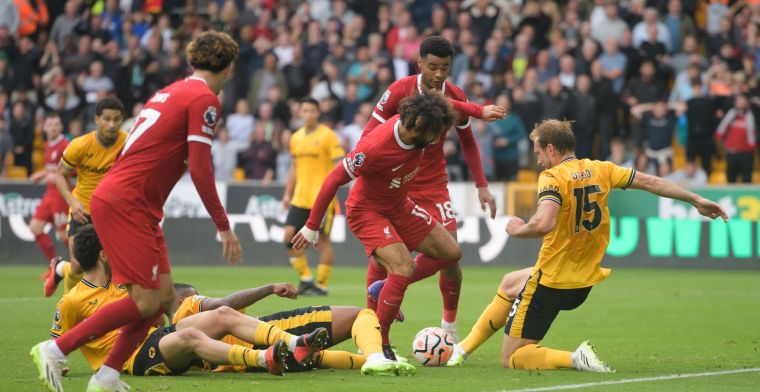 Liverpool kruipt door oog van de naald en pakt driepunter tegen Wolves