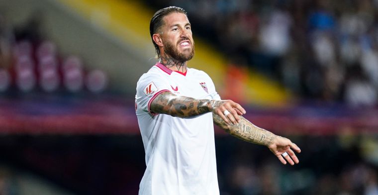 Eigen doelpunt Sergio Ramos kost Sevilla de kop tegen Barcelona