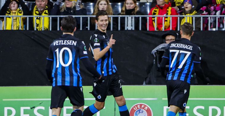 Club Brugge houdt nog eens de nul en dankt Vanaken voor zege tegen FK Bodø/Glimt