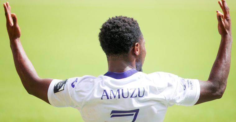 Van der Elst over Amuzu (Anderlecht): “Met retroshirts dacht ik, je lijkt op Pelé