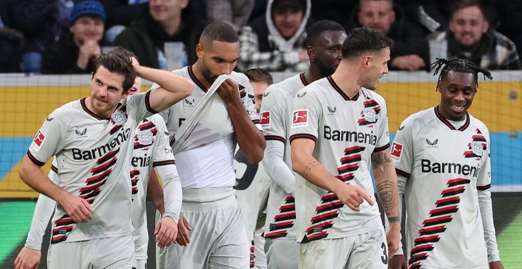 Leverkusen wint clash van Hoffenheim, Leipzig en Openda gaan onderuit