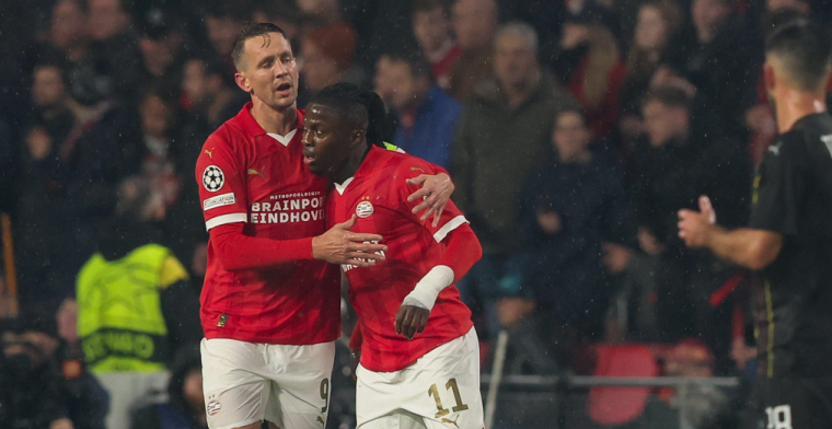 PSV weet nipt te winnen van RC Lens, Rode Duivel Bakayoko belangrijk via assist 