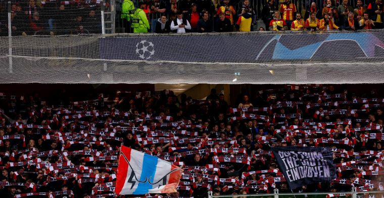 UEFA straft PSV vanwege ongeregeldheden in CL-wedstrijd tegen Lens