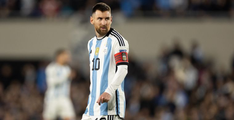 Bondscoach Argentinië hint op basisplaats voor 'fitte' Messi: 'Gaat goed met hem'