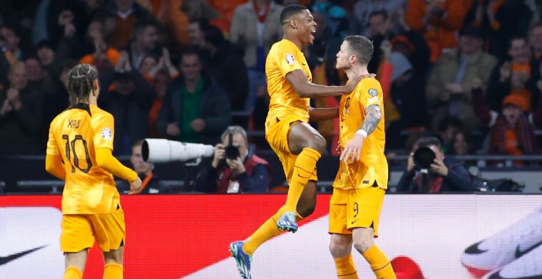 Oranje mag naar het EK na nipte zege, Frankrijk boekt recordzege